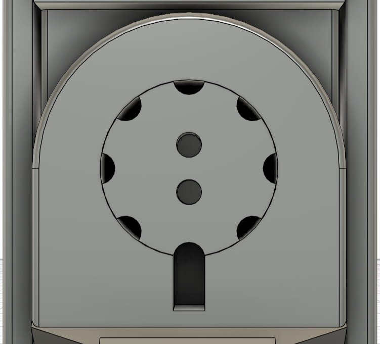 Detent Cross Section